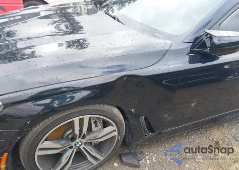 2019 BMW 750I из США, поврежденный, VIN WBA7F0C55KGM25273